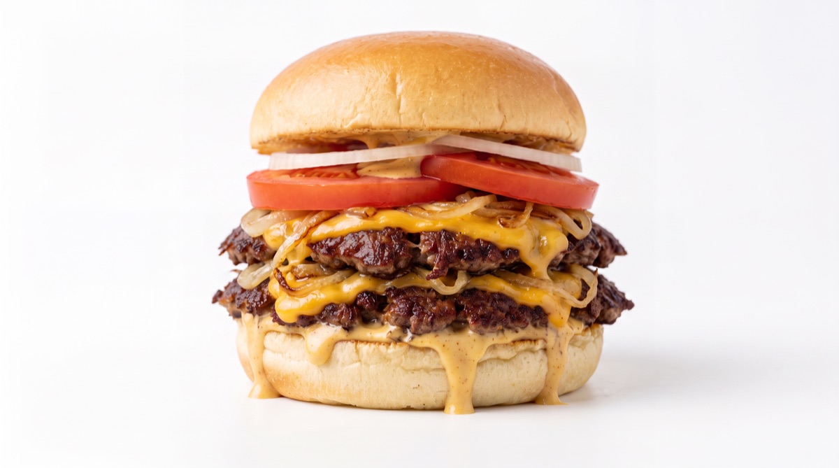 Hamburguesa Media Libra de La Cabaña